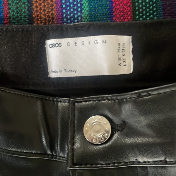 ASOS leather pants - Picture 2 of 3